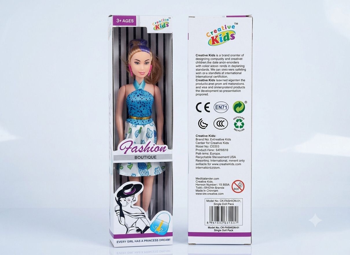ladli Fashion Boutique Doll for Girls Beautiful Princess Doll with Stylish Dress 3+Y-picture-44