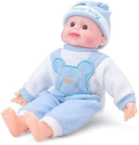 Happy Baby Laughing Musical Boy Doll with Touch Sensors & Sound-image-5