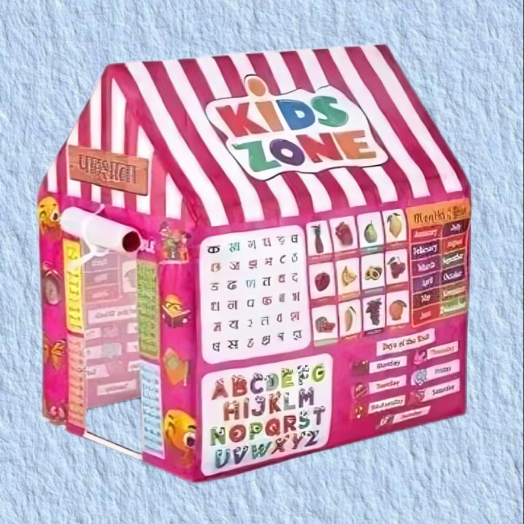 Kids Learning Activity Playhouse Tent for Indoor and Outdoor Use-image-22