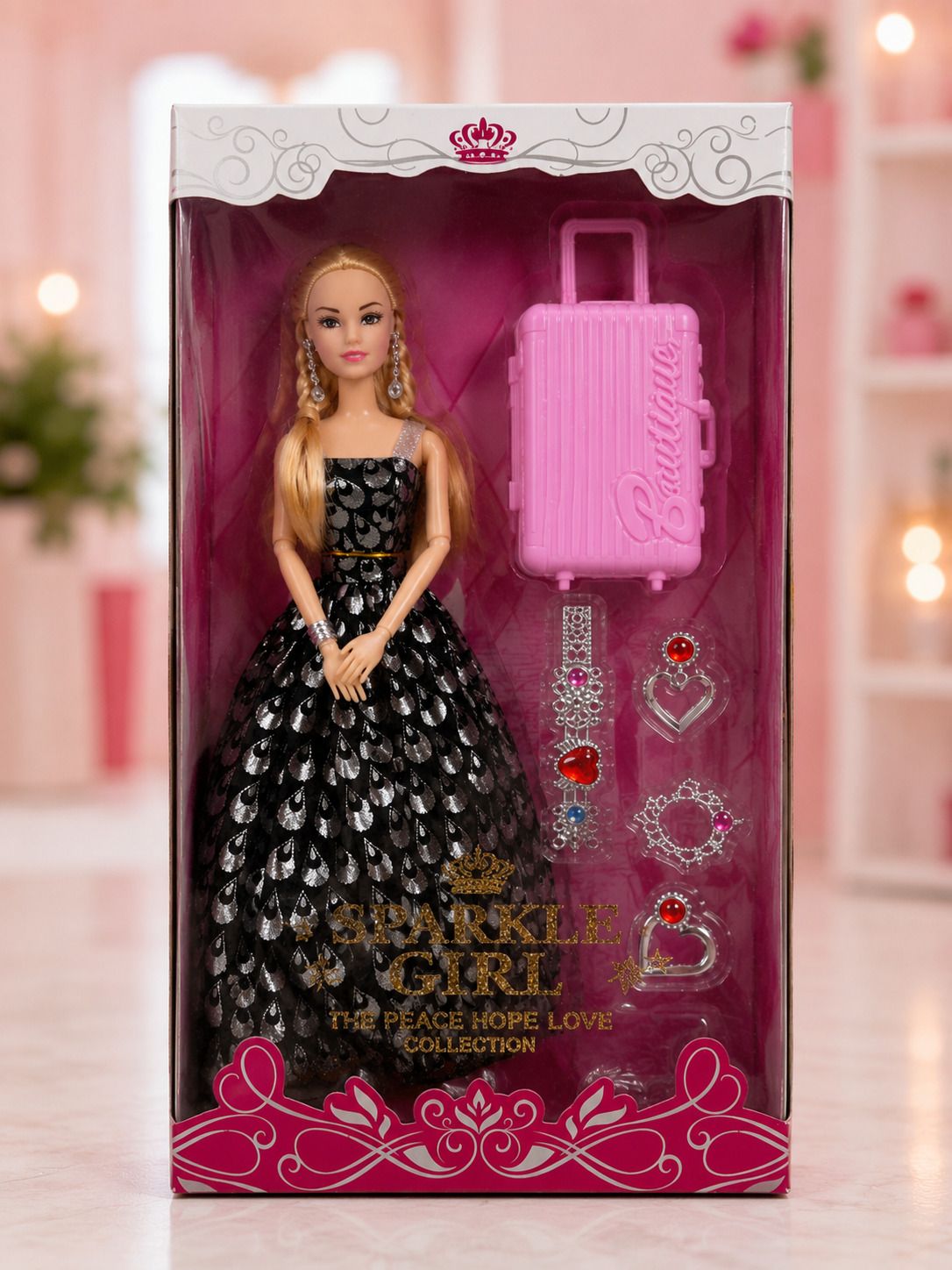 vijlet Fashion Doll with Movable Arms & Legs and Accessories-picture-40
