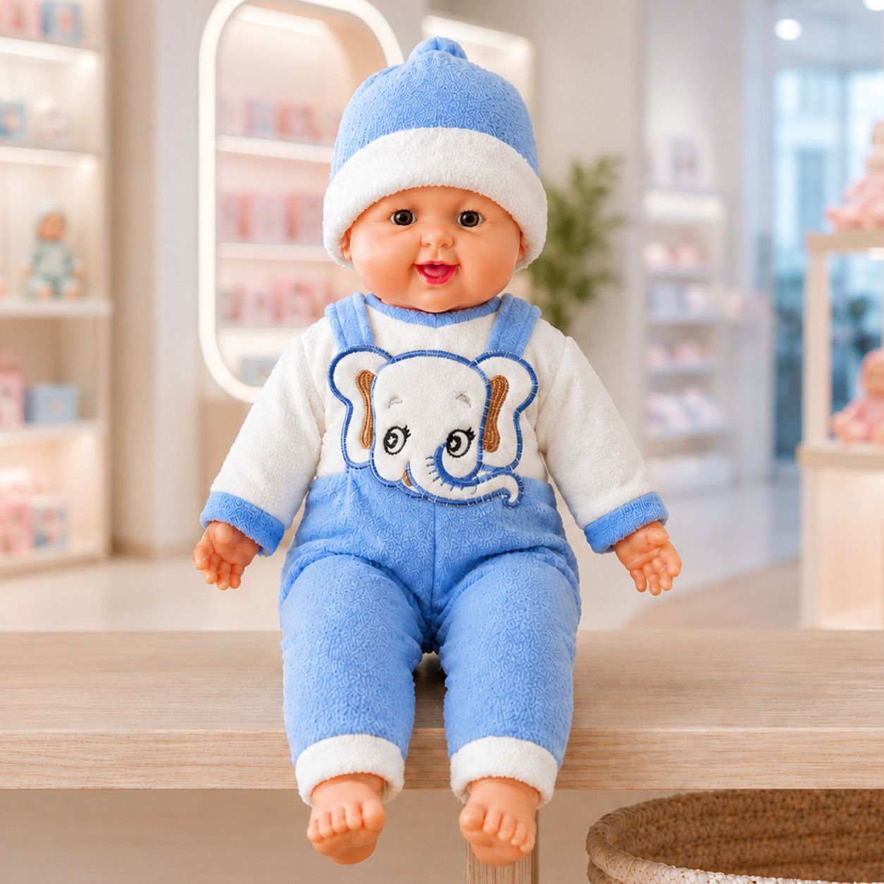 toyify Cute Teddy Bear Baby Doll for Girls & Boys Ages 3+-picture-15
