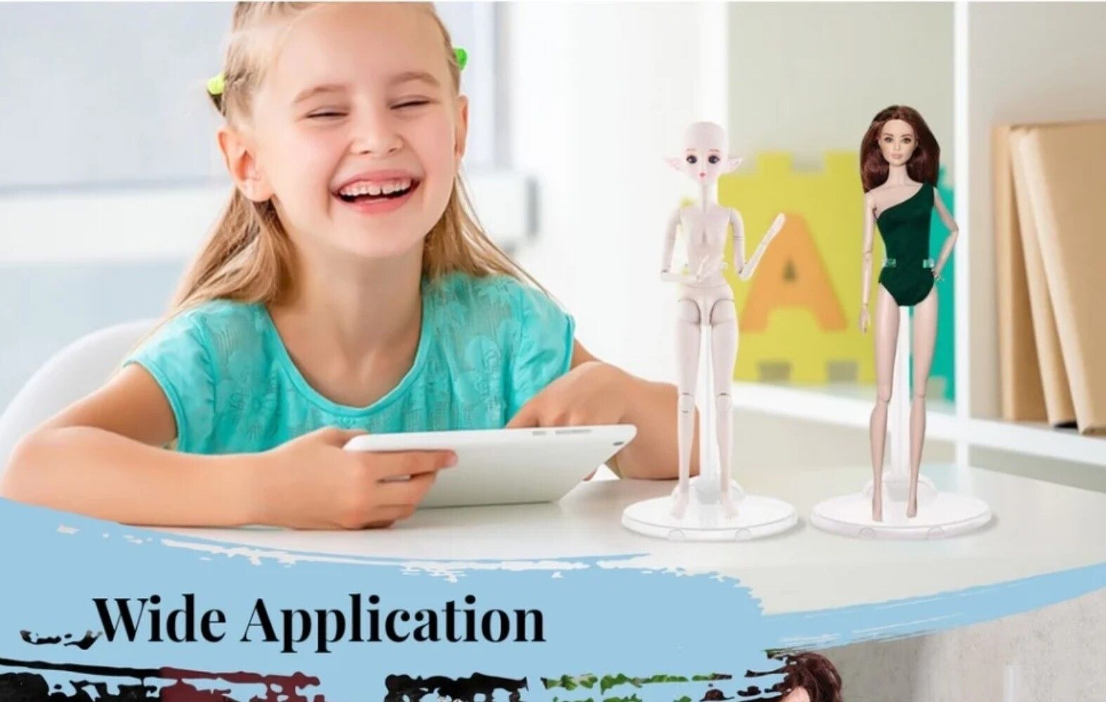 bhoolu&goolu Doll Display Holder Doll Stand - 5 Pcs / Set-picture-24