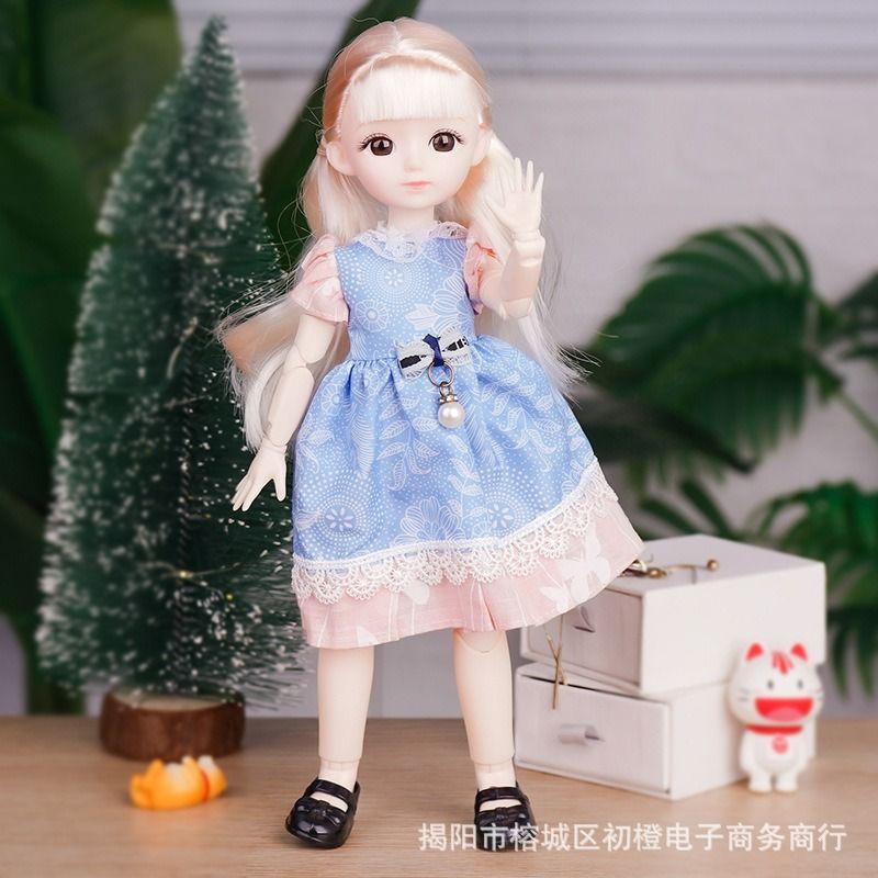 maadi Movable Body Joints, Premium Floral Dress & Accessories Birthday Gift for Girls-picture-24