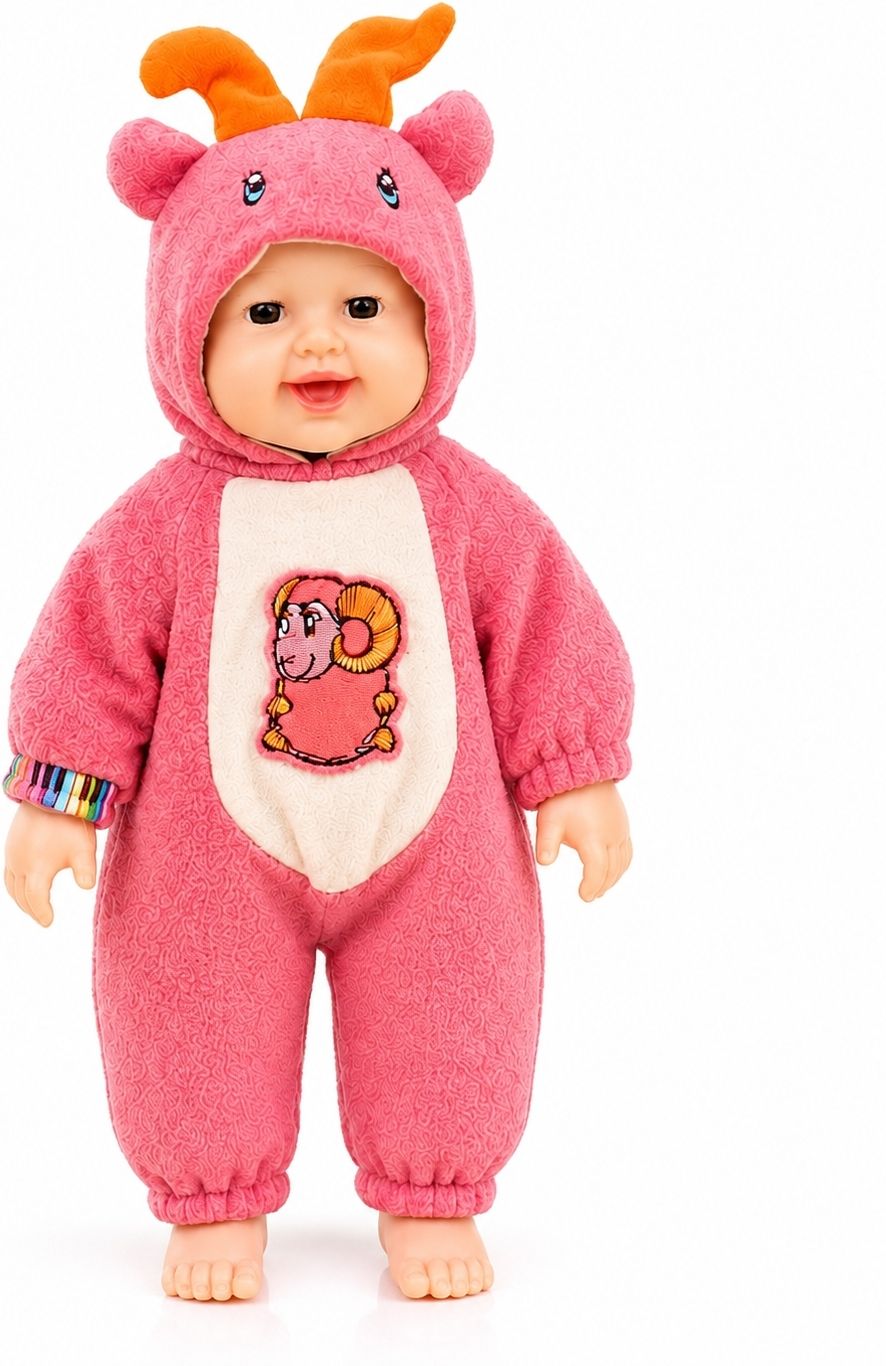 wubliq Musical Singing Baby Doll with Sound | Soft Plush Toy for Kids | Pack of 1-picture-23
