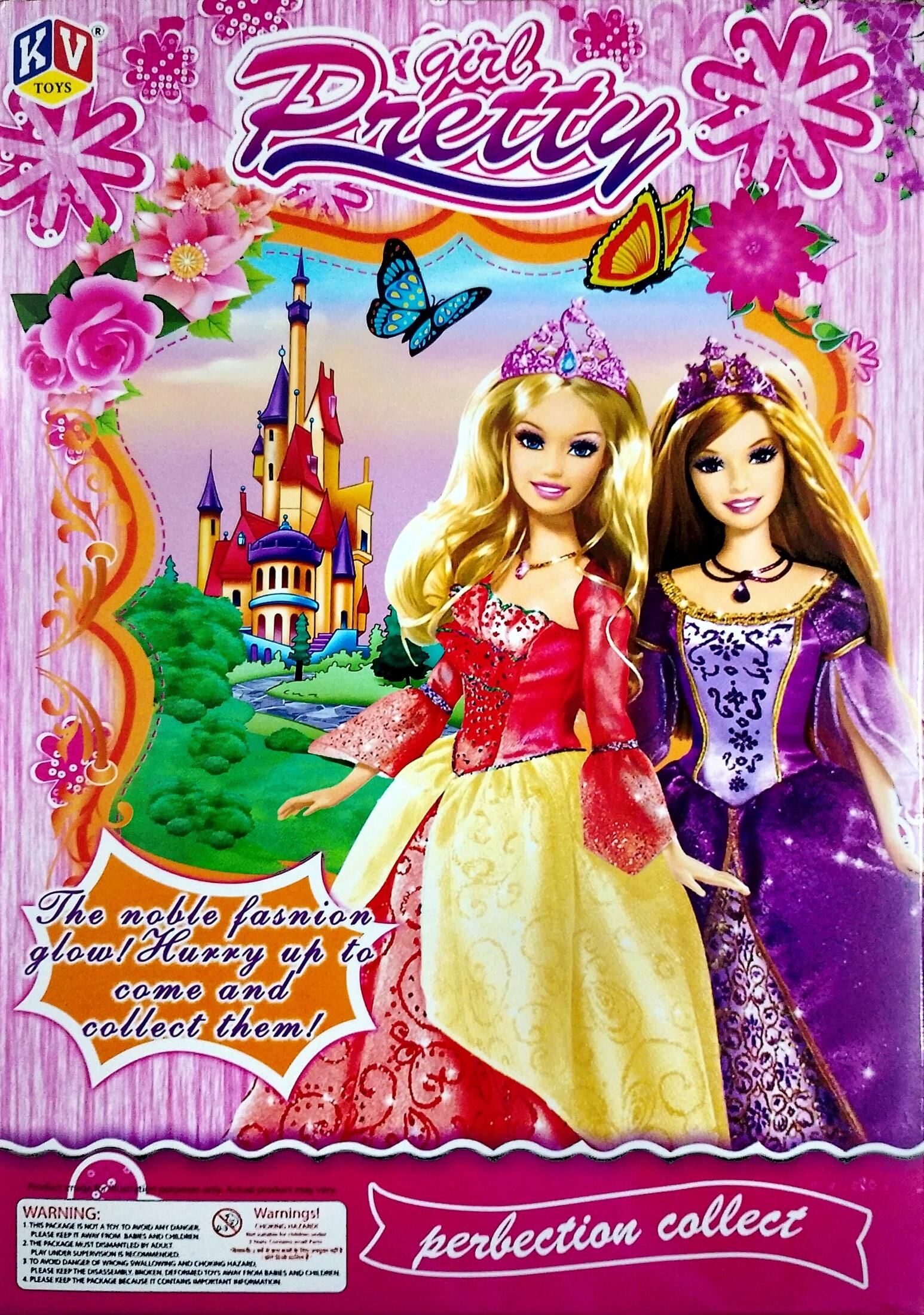 Beautiful Fashion Doll Set with Baby, Sunglasses & Dresses – Girls Toy Gift Set