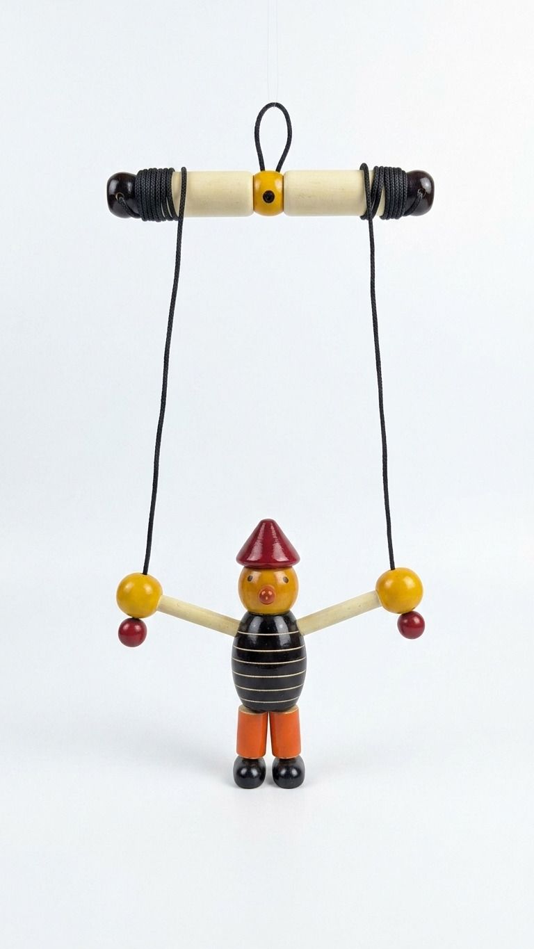 rrr wooden toys Wooden Joker Up-Downs-picture-17