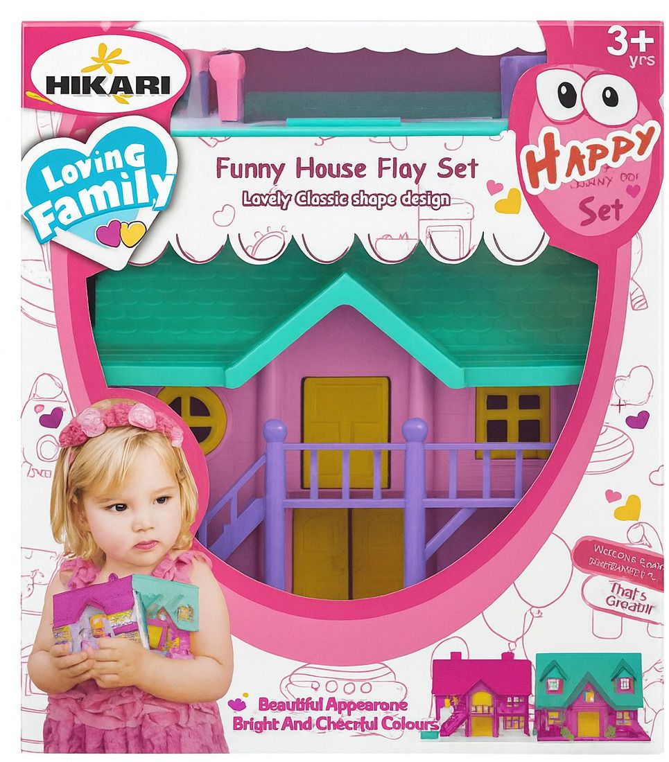 Funny House Play Set for Kids –Family Play Set for Kids-image-5