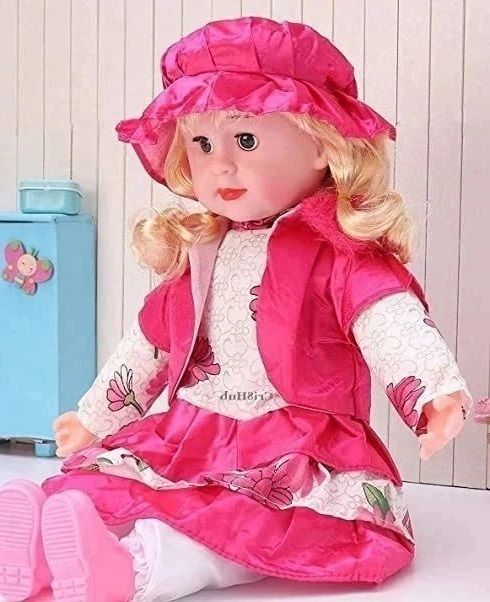 my baby love a perfect care Singing Musical Baby Doll for Kids Soft Cute Doll Toy for Girls Gift-picture-13