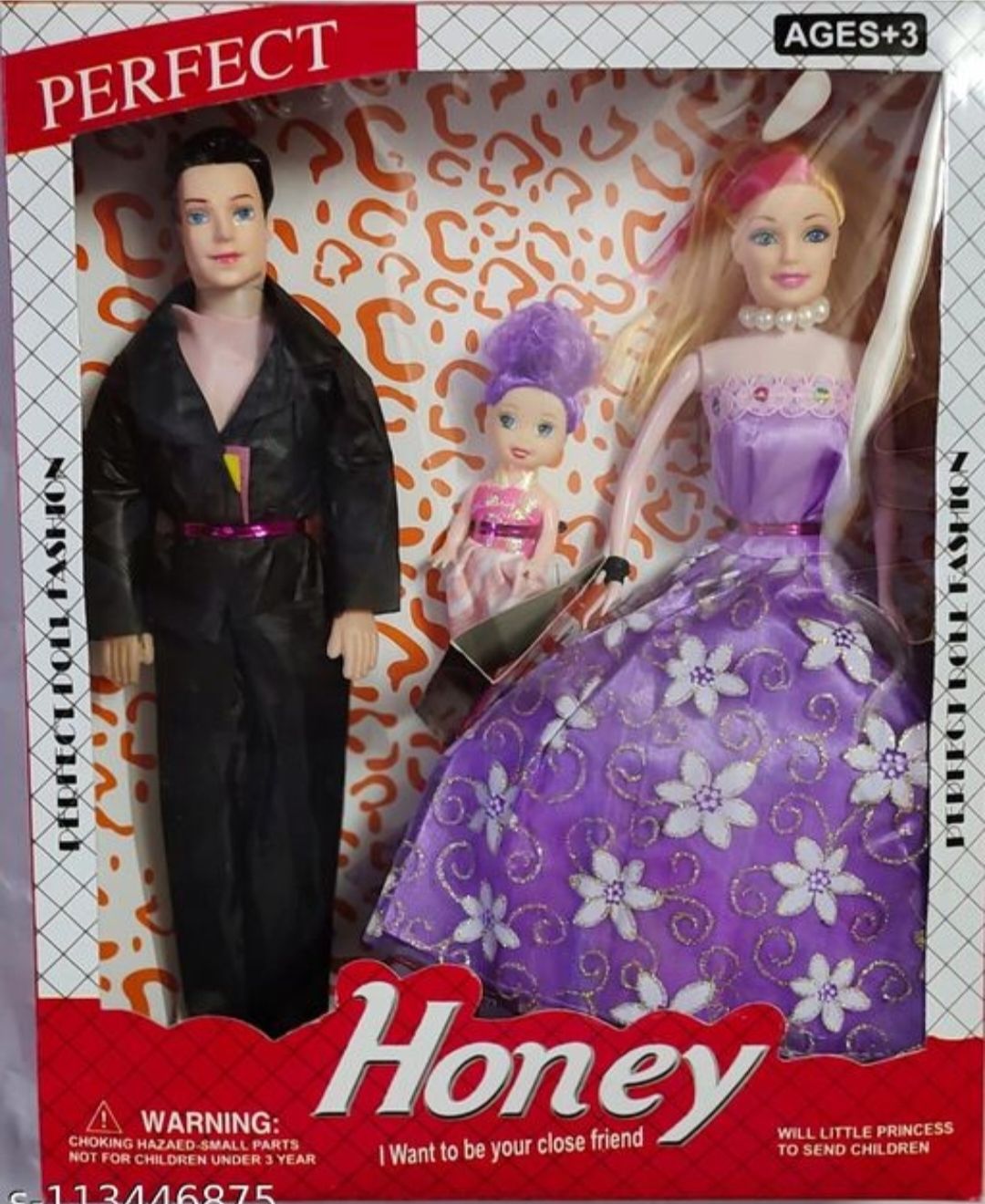 honey couple grown doll foldble hand and legs dol set Fashon doll set-image-9