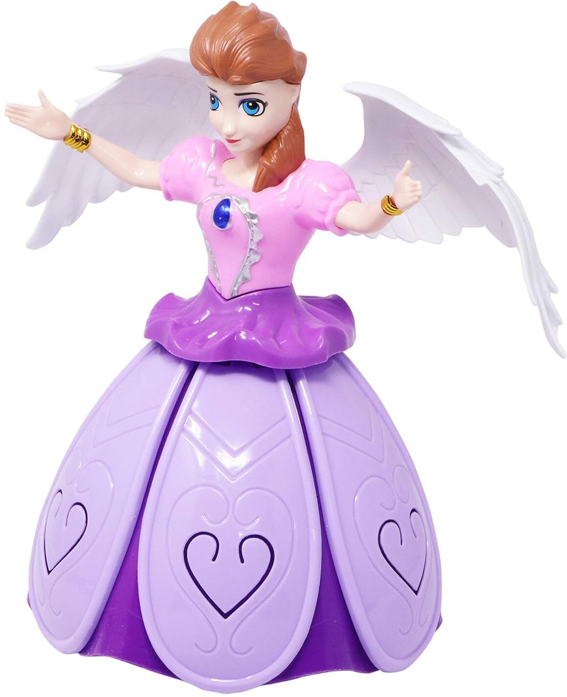 kiddoz kreations Angel Girl Dancing Doll with 360 Degree Rotating Princess for kids-picture-14