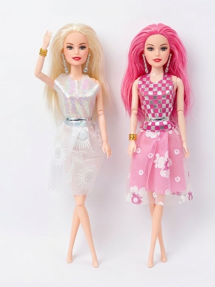 vijlet Modern Style Fashion Doll Set (Pack of 2)-picture-16