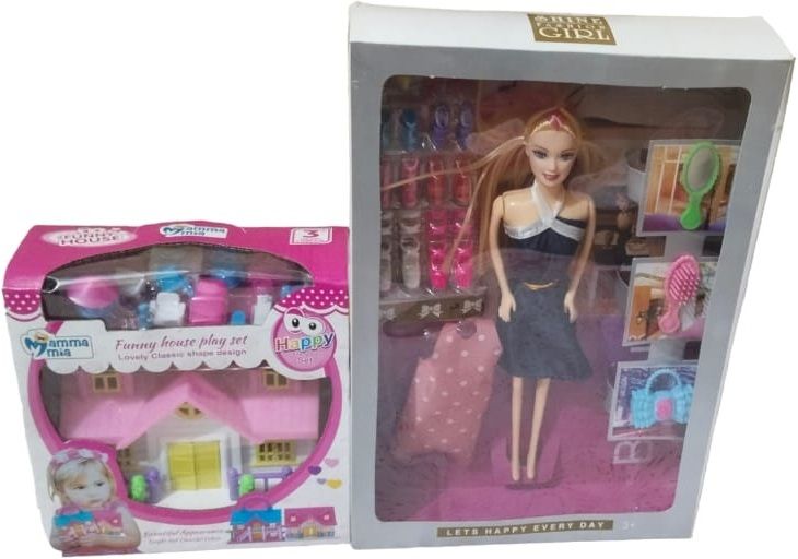 mmasskids Baby Doll with Baby Doll House for Girls ( Design as per Avaiblity)-picture-2