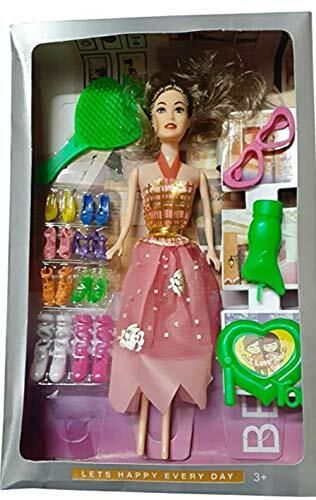 k.d tinytots New Fashion Doll with Shoes Set & Fashion Accessories Kit for Kids-picture-29