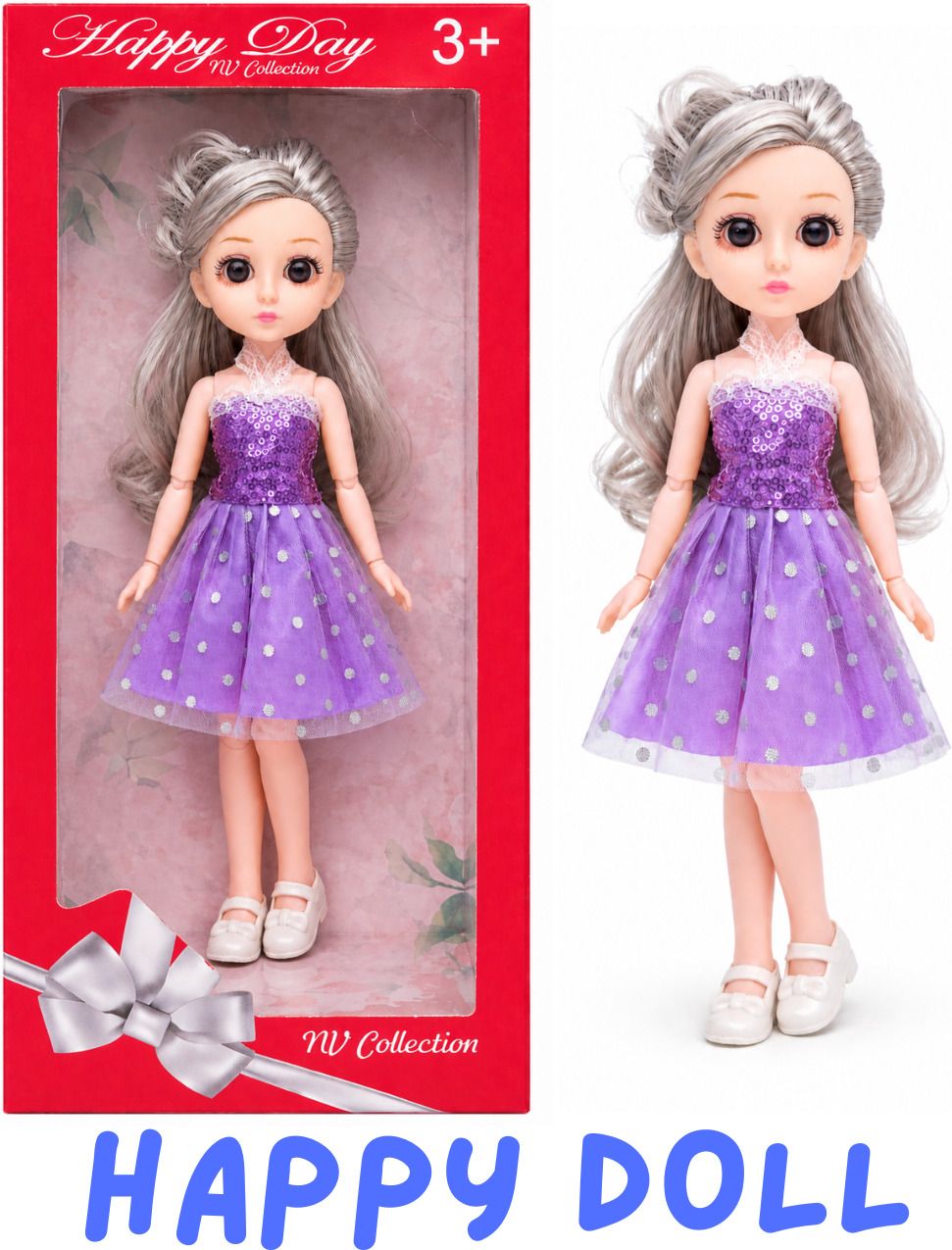 nv collection A doll with a warm, uplifting smile full of youthful joy.-picture-12