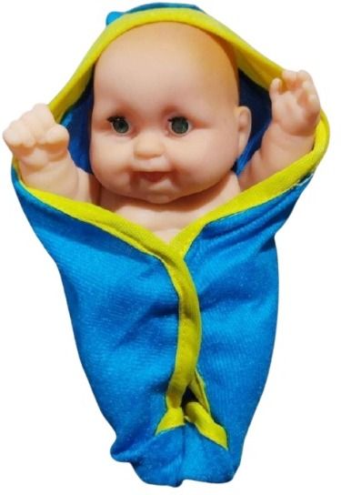 Cute Little Boy Doll in Towel for Kids