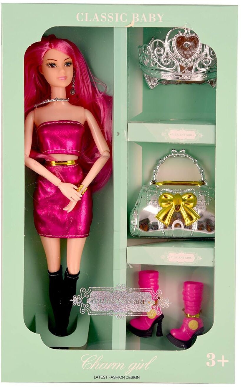 Doll Foldable Hands and Legs for Kids, Girls ( Color May Very)