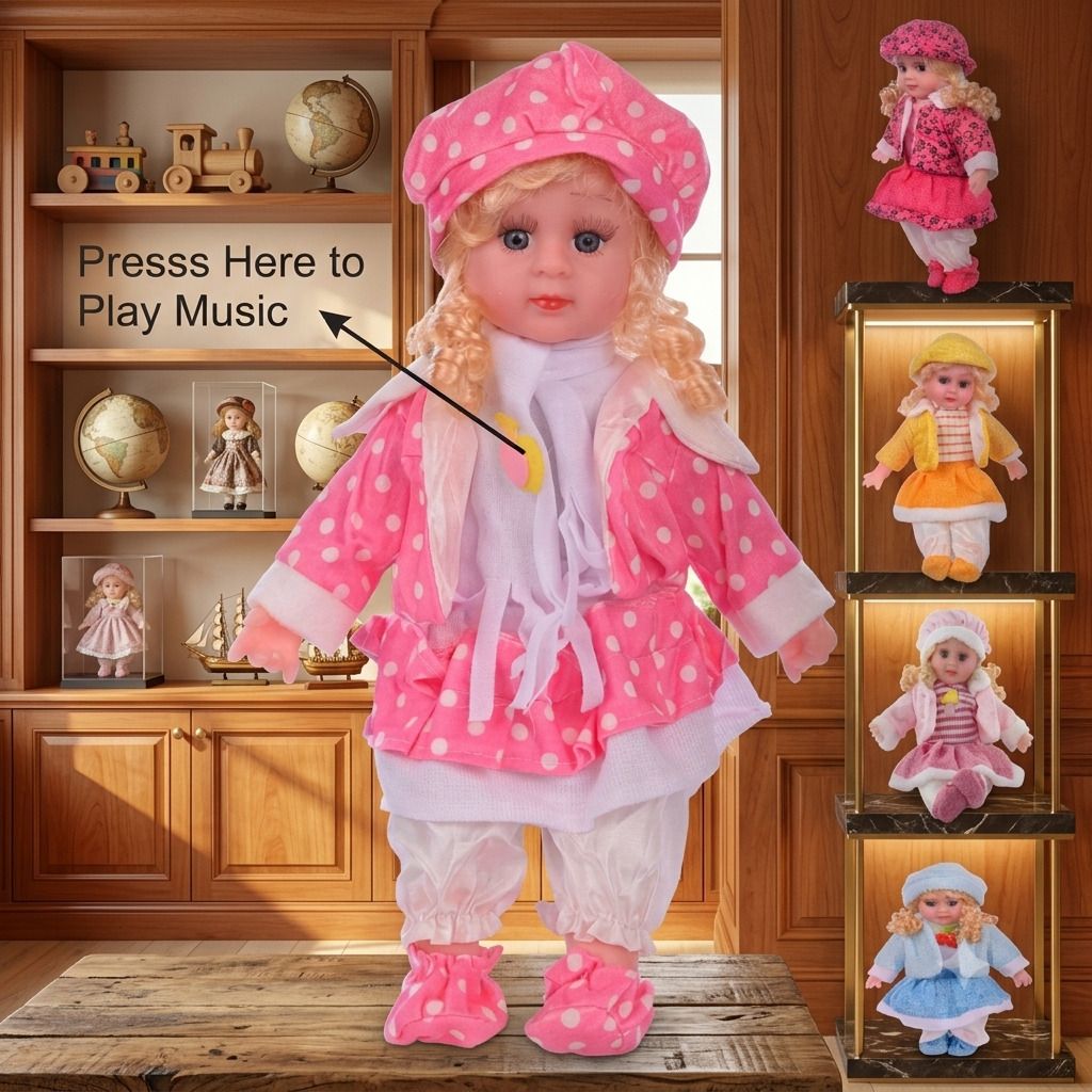 harshil fashion Princess Melody Musical Doll-picture-22