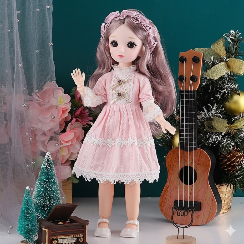 maadi 30Cm 1Ps of Girls Look Durable Fashion Princess Doll Hand & Legs Movable Doll-picture-44