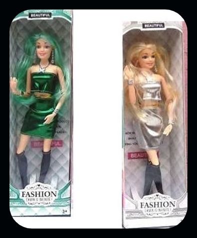 A-Cute Glitter Doll Silver & Green Set of 2 swati 026-image-14