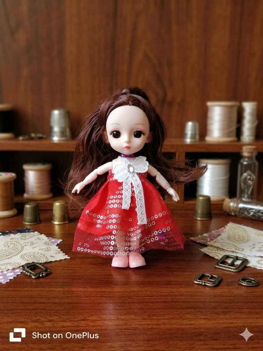 Premium Fashion Doll with Moveable Joints – Cute Princess Doll-image-29