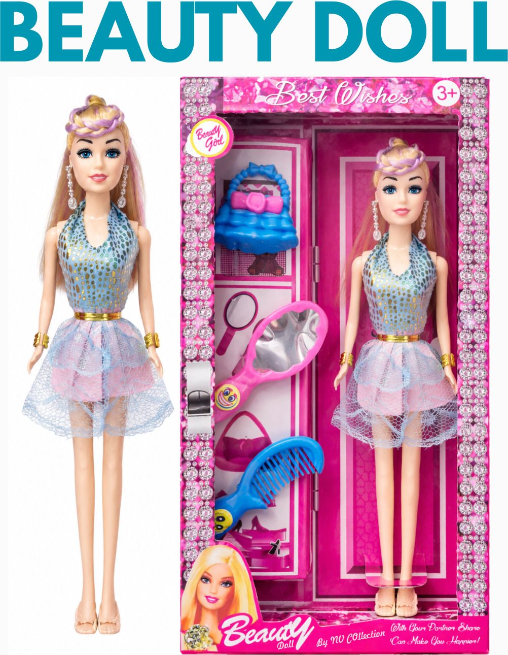 Stunning beauty doll sparkling with lively radiance.-image-39