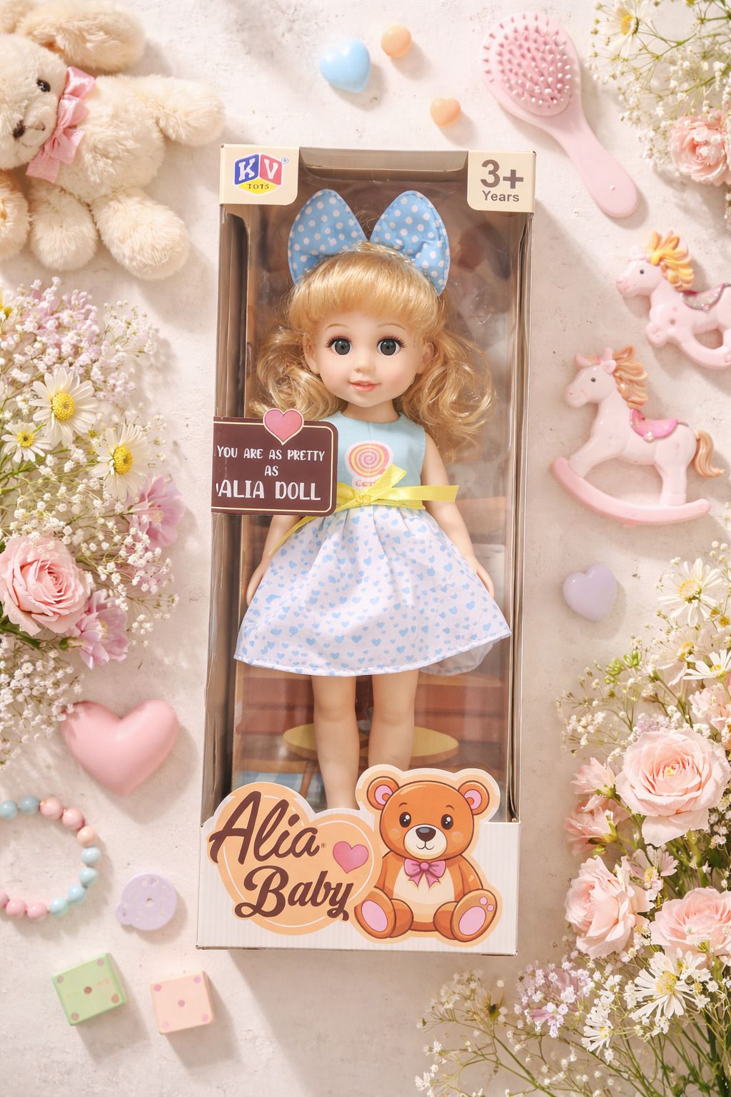 storerbm Alia Baby Cute Doll for Girls(3+years)-picture-22