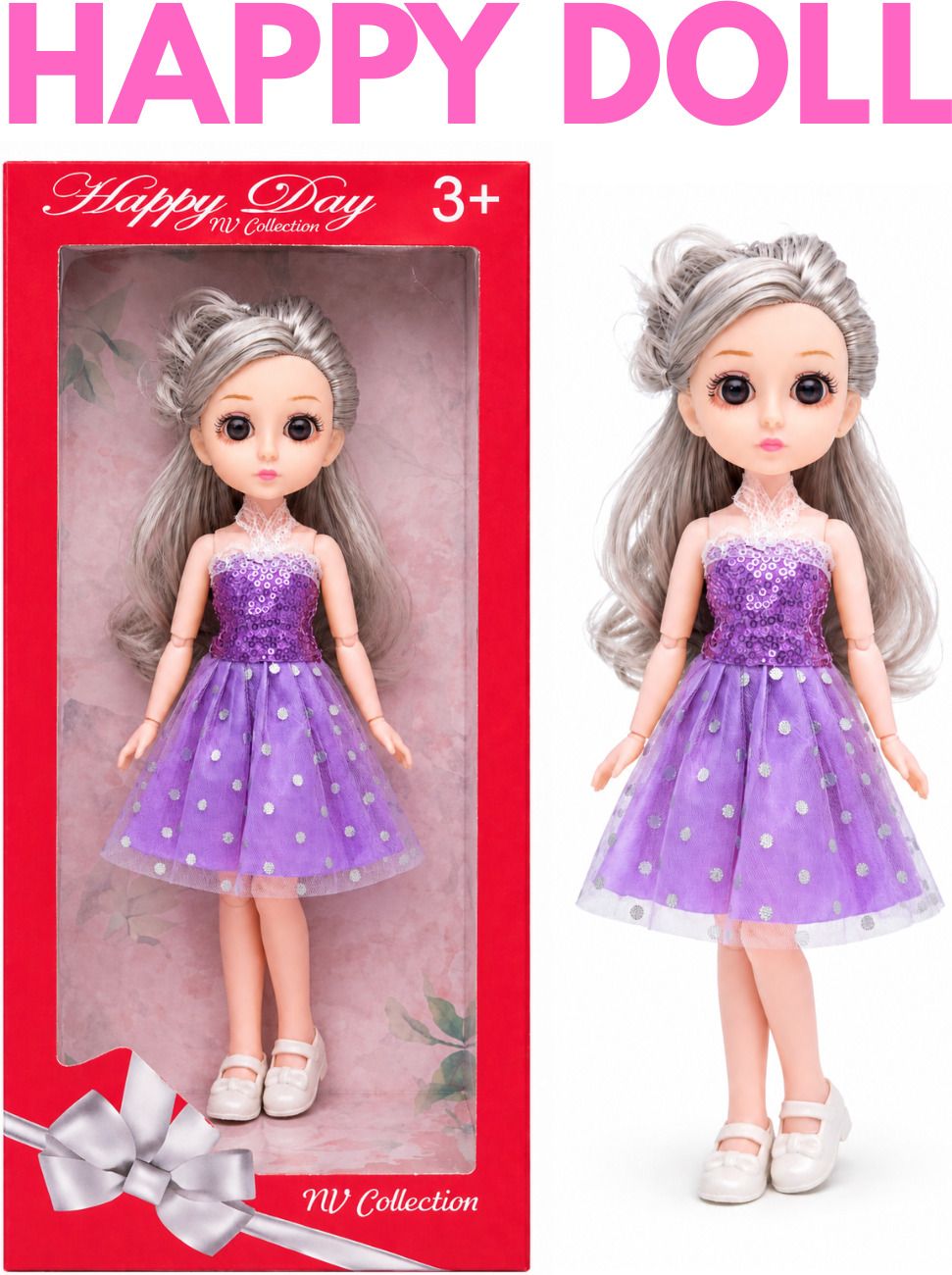 A smiling doll shining with boundless joy.-image-46
