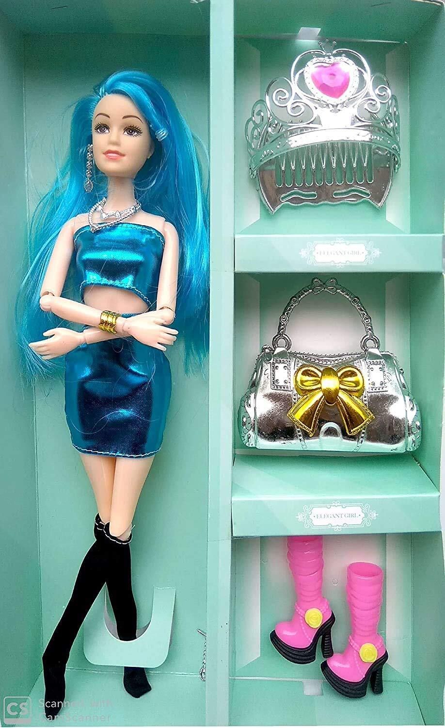 kidscorner Beautiful Doll Toy for Girls with Moveable Elbow, Hands, Knees-picture-17