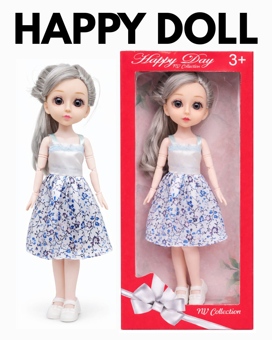 A radiant doll with cheerful modern essence-image-21
