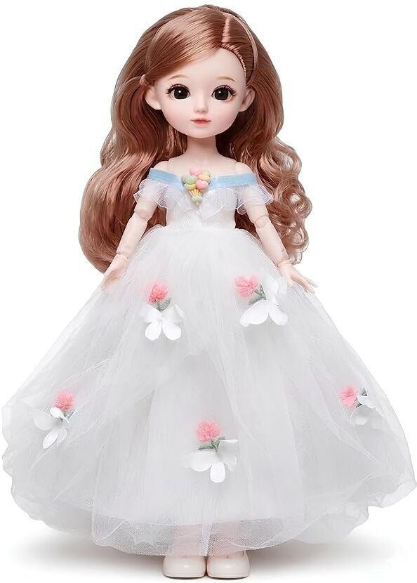 maadi Beauty Doll, 30 cm, with Moving Parts, Long Hair, Girls Birthday Gift-picture-25