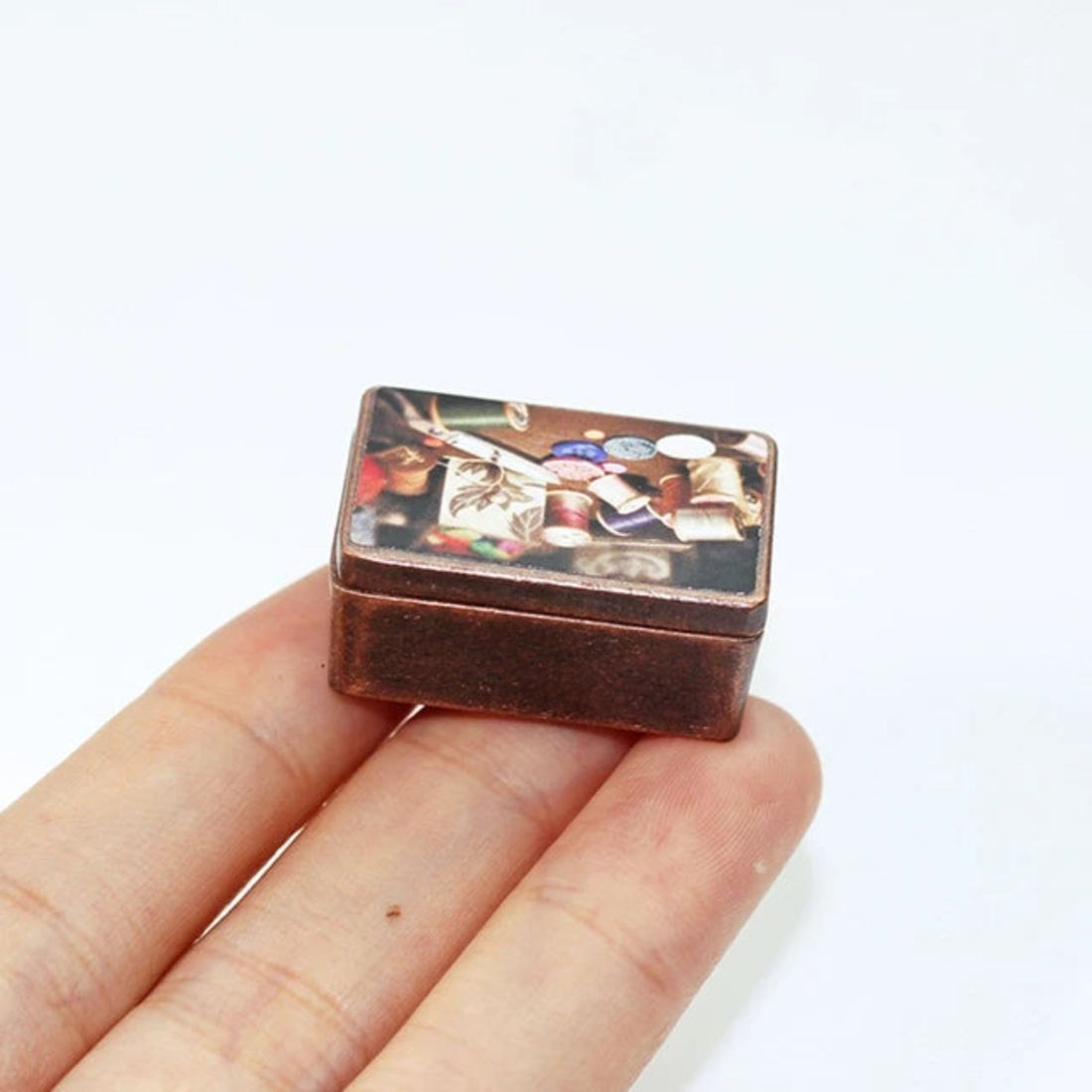 Miniature Sewing Kit Set Dollhouse Craft Room Accessories-image-34