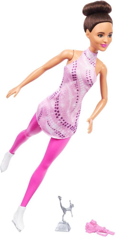 barbie Fashion Doll & Accessories, Brunette in Removable Pink Skate-picture-41