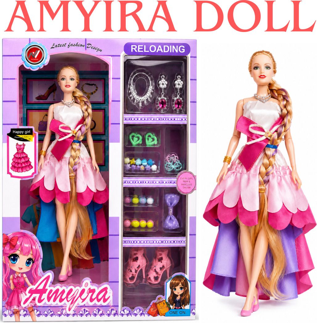 Amayira Princess Doll and Fashion Accessory Set-image-40