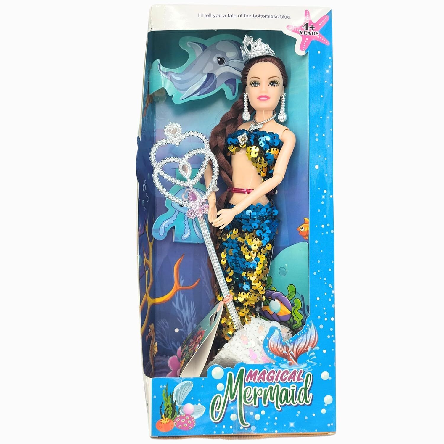 Magical Doll Toy with Moveable Arms, Legs, Elbow, Hands & Knee with Accessories