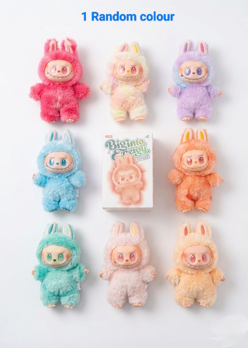 Labubu Big Into Energy Plush Keychain - Cute Monster Blind Box Bag Charm-image-44