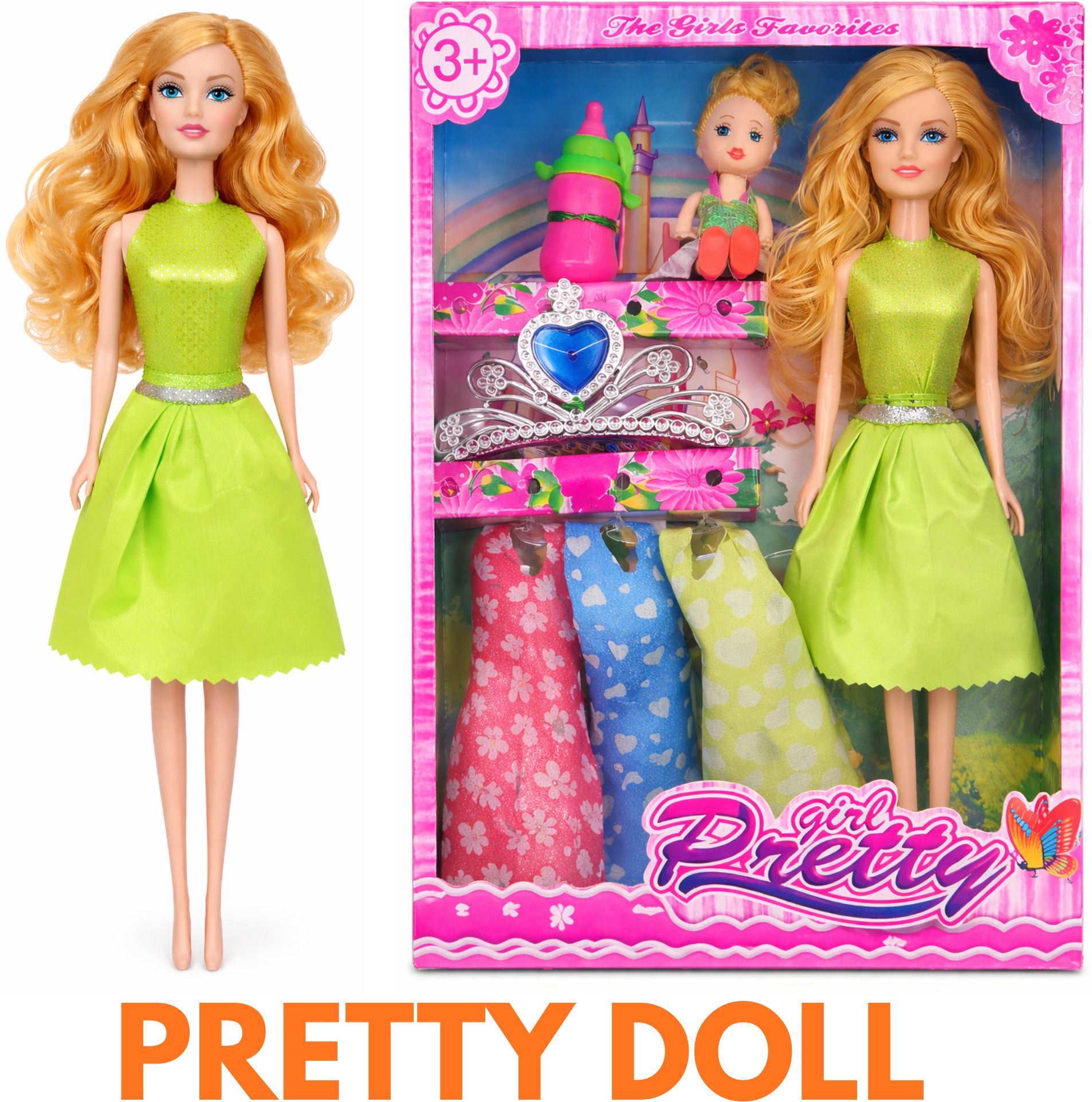 Charming doll collection with accessories for playful moments-image-25