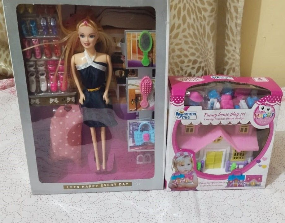 mmasskids Doll House for Girls/Doll Set with Doll with Shoes-picture-0