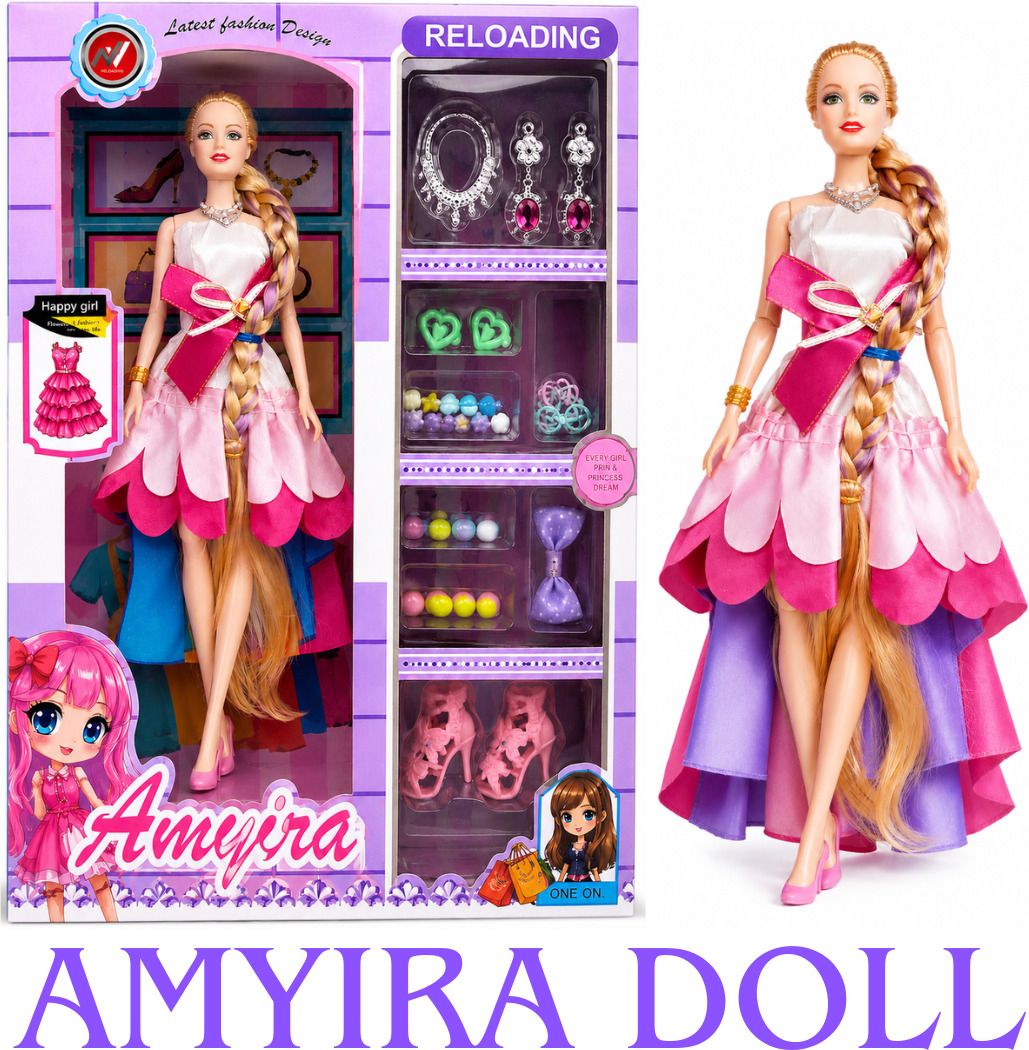 devacore Amayira Princess Doll with Elegant Fashion Accessories-picture-26
