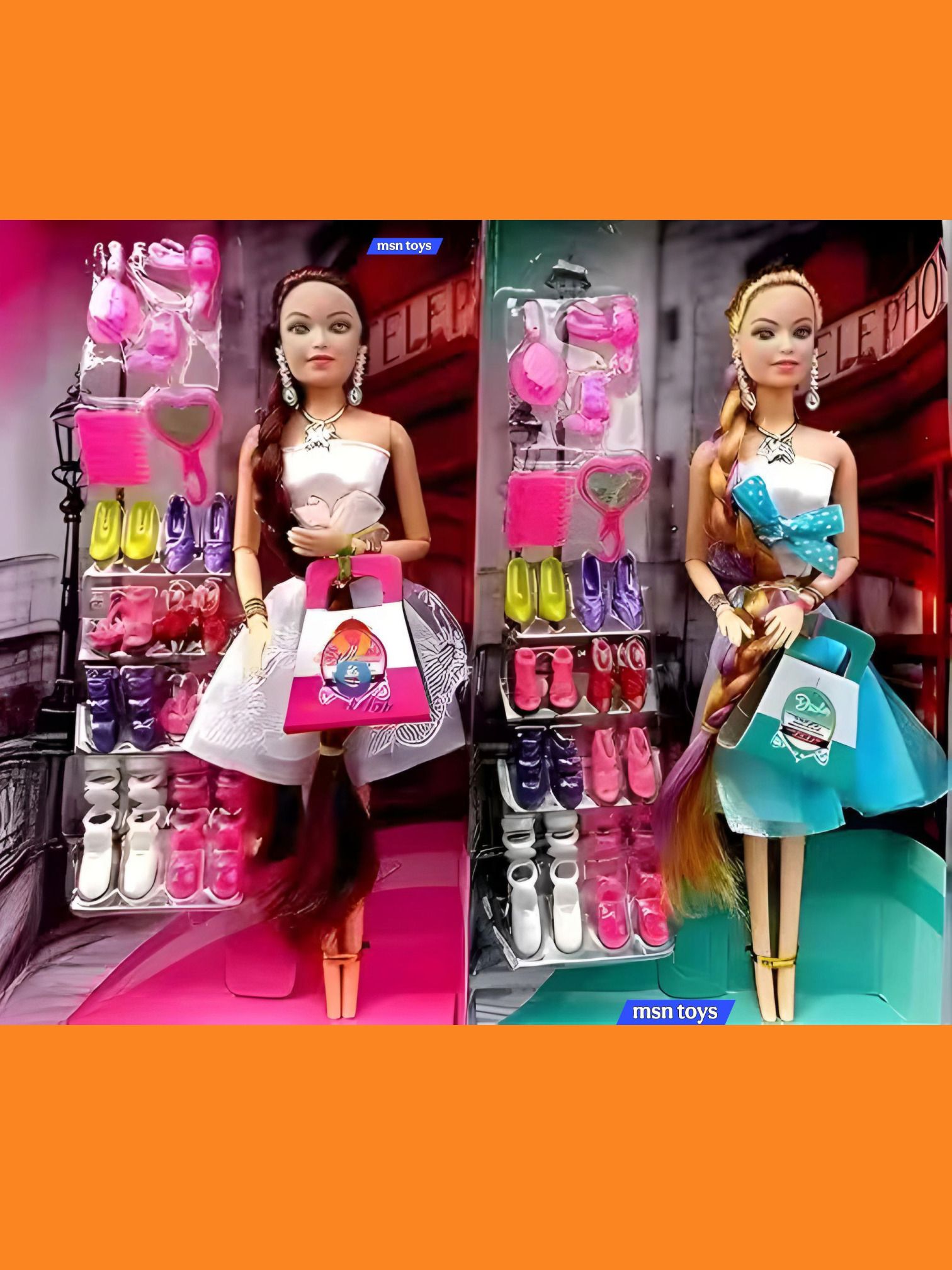 msn Stylish Long Hair Set Doll and New Angel Doll Set for Kids dp26-picture-18