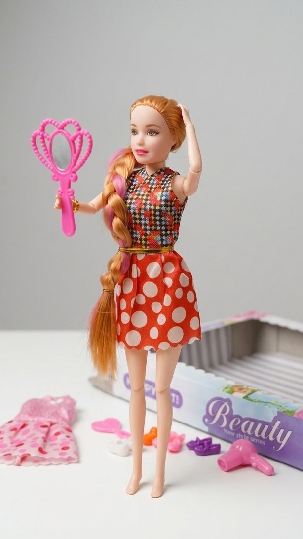 manvitraders Happy Partner" Fashion Doll Set! With accessories-picture-19