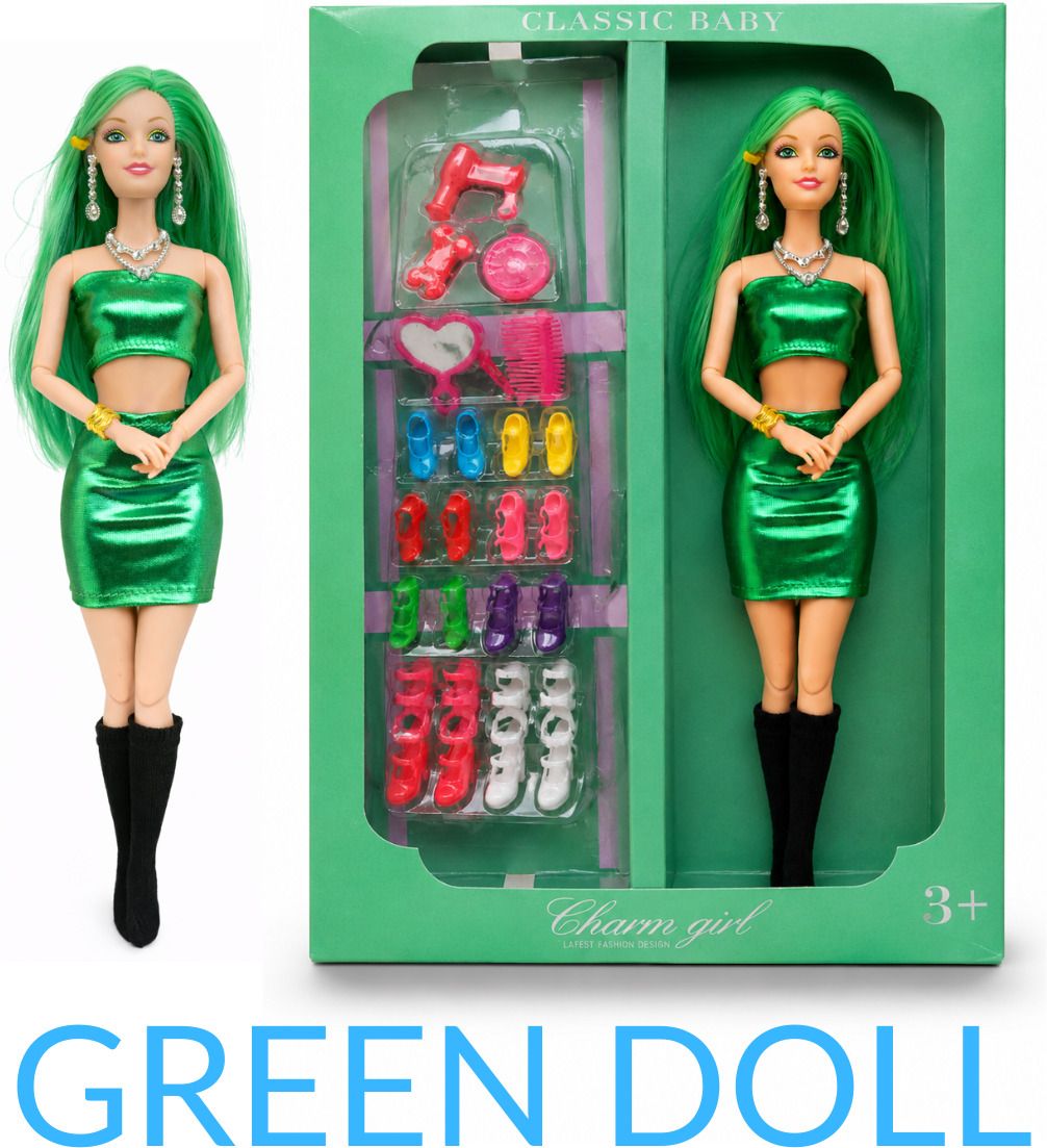 nv collection Green Doll Fashion Collection with Premium Accessories-picture-24