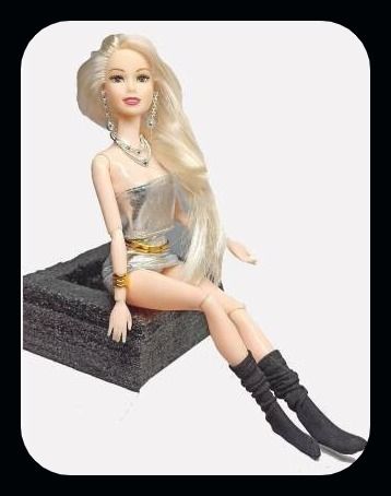 A-Silver Foldable Hands & Legs Party Doll with Superior Quality-image-4