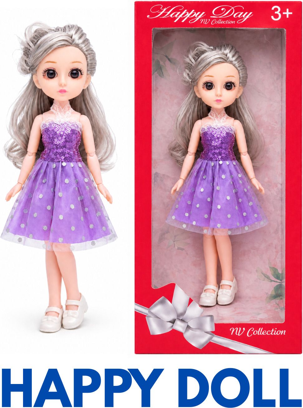 Glamorous doll sparkling with cheerful vibes-image-43