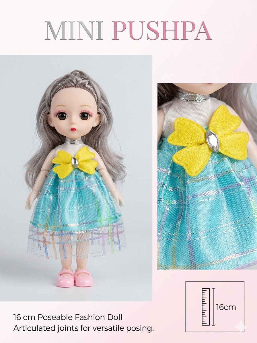 vijlet MINI PUSHPA DOLL-picture-28