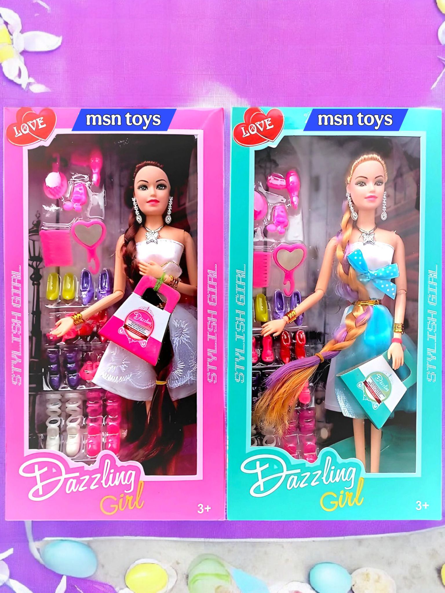 Stylish Long Hair Set Doll and New Angel Doll Set for Kids dp7