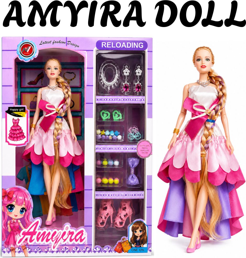 Amayira Princess Fantasy Play Doll with Accessories-image-4