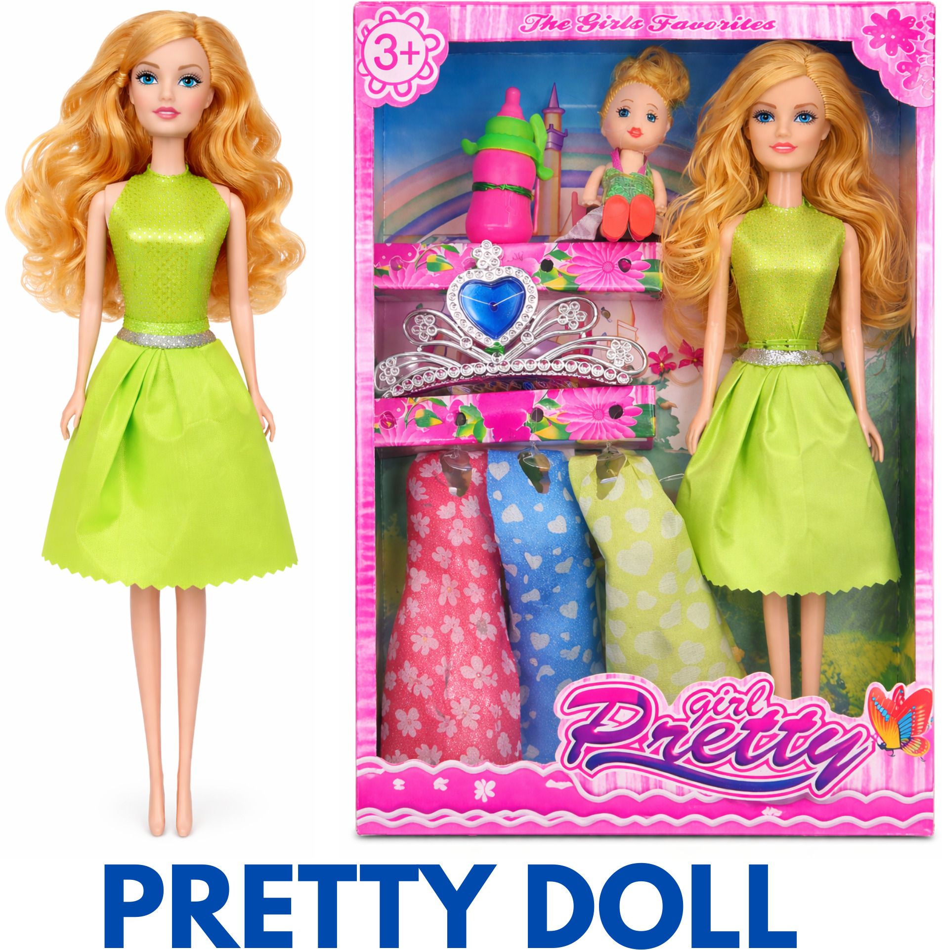 ctc creation Fashion doll set with fun accessories for creative playtime-picture-48