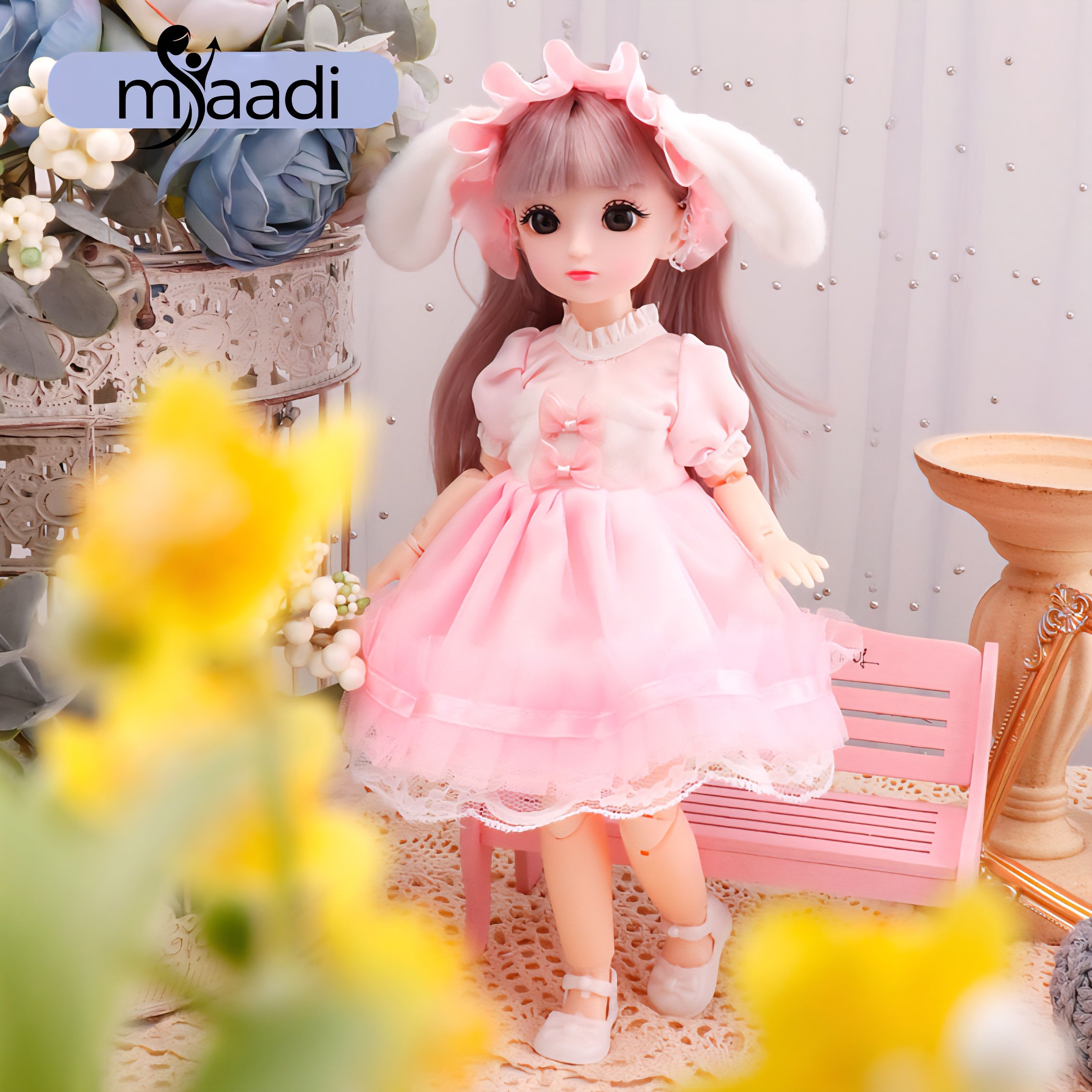 30Cm 1Ps of Girls Look Durable Fashion Princess Doll Hand & Legs Movable Doll-image-42