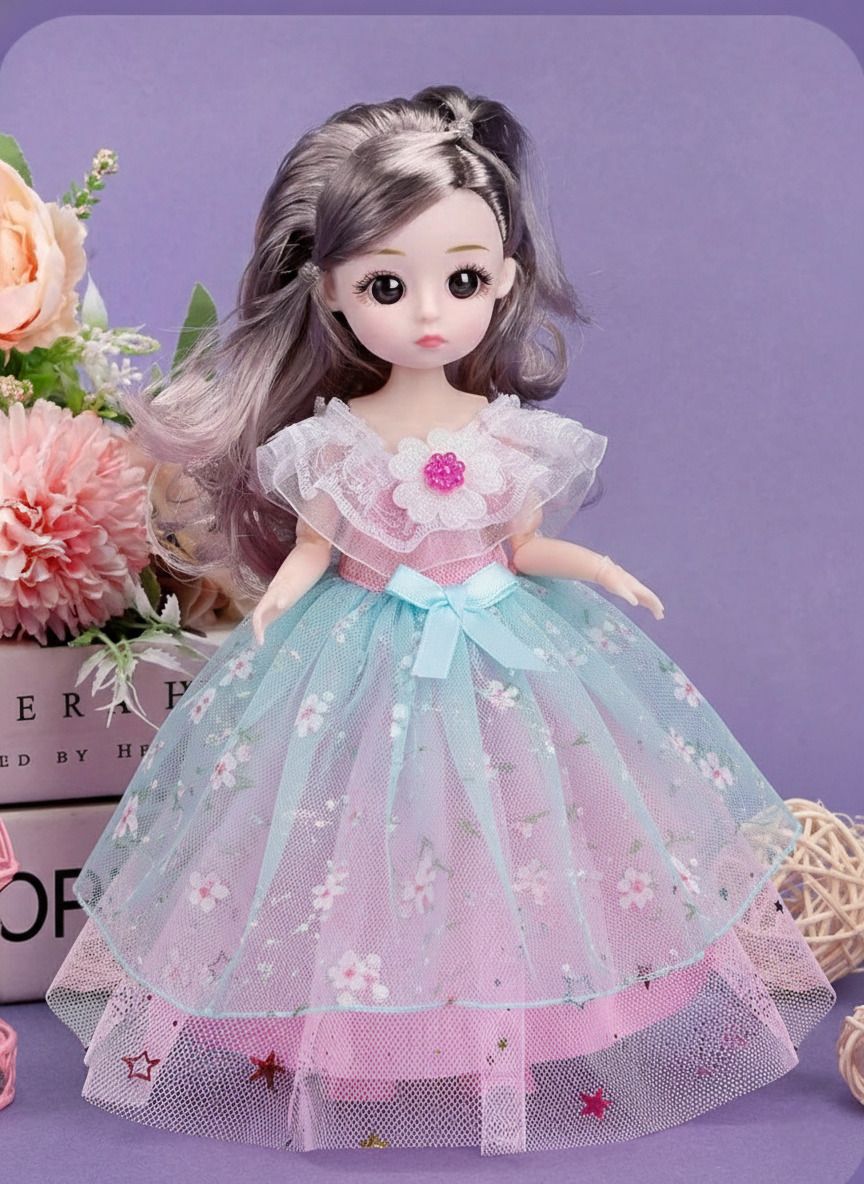 maadi 30Cm 1Ps of Girls Look Durable Fashion Princess Doll Hand & Legs Movable Doll-picture-40