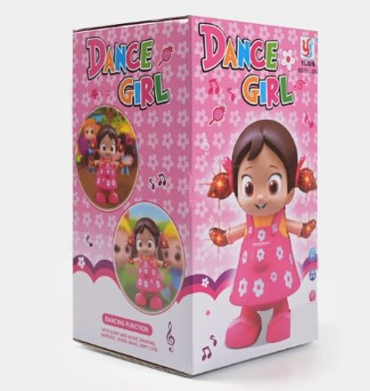 PVC Battery Operator(IND*7412) Dancing Girl Toy-image-17